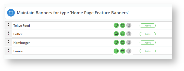 Banners all disabled for Mobile in CMS