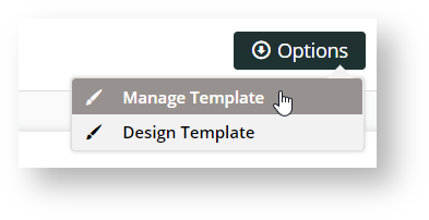 Article Options Manage Template